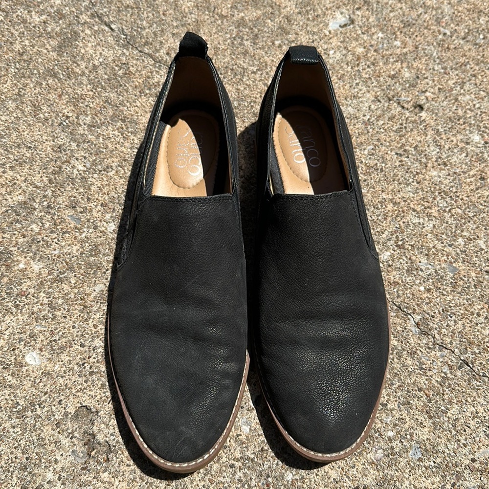 Franco Sarto black shoes. Size 7. Gently worn.